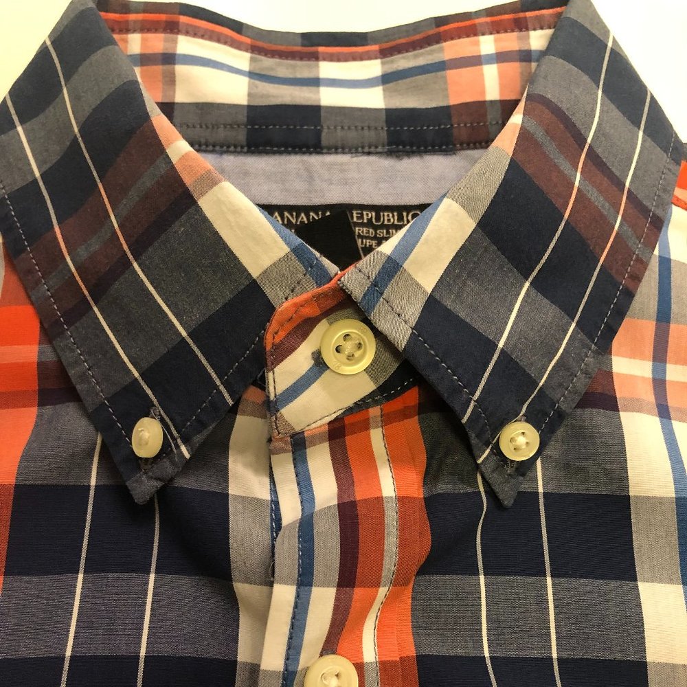 BANANA REPUBLIC COTTON BUTTON DOWN SHIRT